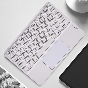 <strong>Customization</strong> Rechargeable Portable Wireless <strong>Keyboard</strong> BT 5.0 with Touchpad <strong>Keyboard</strong> for Cell Phone Tablet PC - Product Image 5