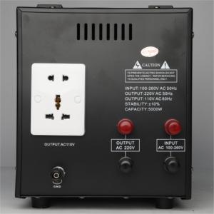 Regulador de voltaje Svc Diagrama de circuito 90V Entrada 24V Tipo de relé 10000 vatios para aire acondicionado Regulador de voltaje AVR trifásico Lery - Product Image 1