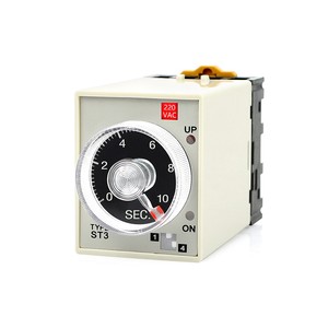ST3P-Verzögerungsrelais 220-V-Verzögerungszeitgeber DC 12V 24V 110V 220V 380V 8-polig plus ST3P-Basiszeitrelais ST3P-Timer - Product Image 1