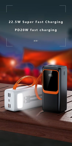 パワーバンク10000mah 20000mah 30000mahポータブルカーバッテリージャンプスターター4出力3入力パワーバンク大容量パワーバンク - Product Image 4