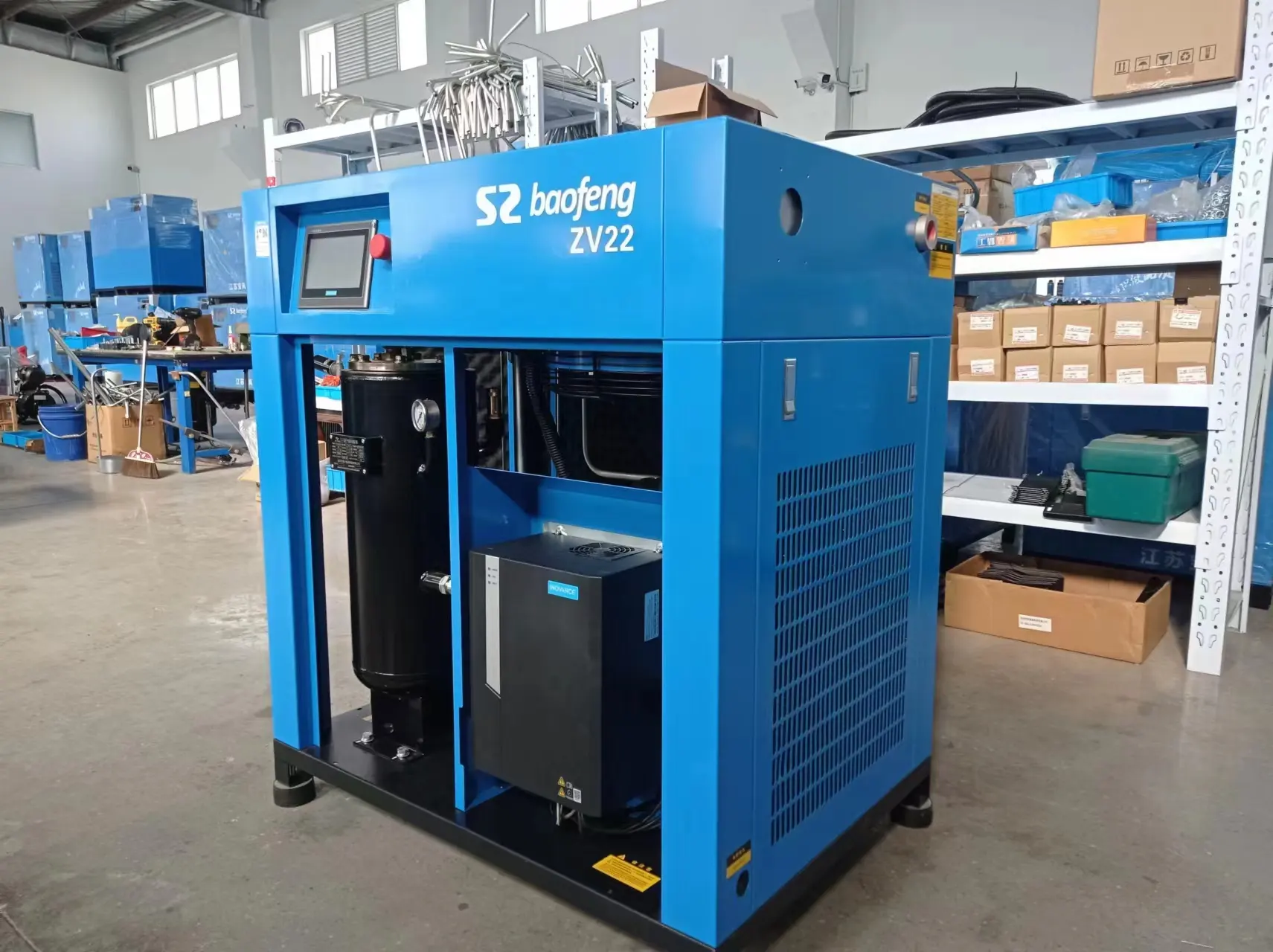 High-Pressure Integrated Laser Cutting Machine Industrial Compressor with Special Compressors 22kw 1.5MPa Screw Air Compressor