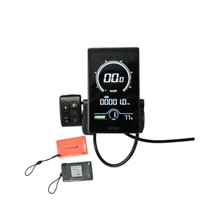 Medidor sin llave para bicicleta eléctrica, pantalla horizontal 808, sensor de luz automático, Protocolo 2 #, bicicleta eléctrica, función de tarjeta NFC, pantalla LCD para bicicleta eléctrica - Product Image 4