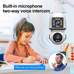 Mini cámara inalámbrica con bombilla de grado de seguridad para el hogar Wifi con sensor de imagen CMOS compatible con cámara interior con Zoom - Product Image 4