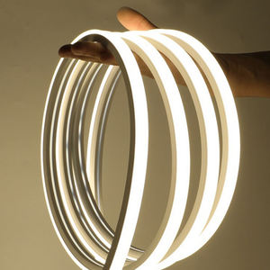Yüksek kalite kısılabilir sürücü yılan işıkları 5 metre silikon Neon Flex akıllı tavan 24v hattı işık Led Cob şerit işıklar - Product Image 3