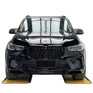 カーアクセサリーX5M pp abs素材ボディキットbmw X5 G05変更にX5Mスタイルはフロントバンパーアセンブリグリル - Product Image 1