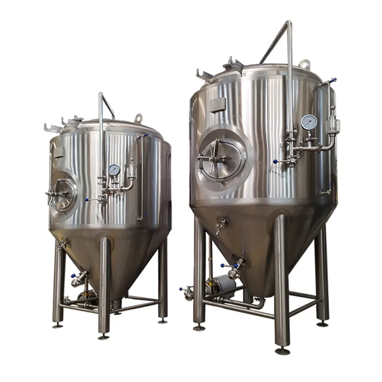Tonsen brand 1bbl/2bbl/3bbl/5bbl jacketed conical beer fermenters wine distillation equipment