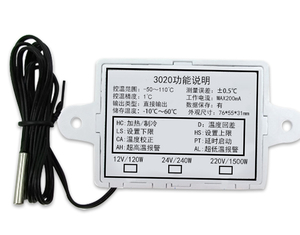 220v 12v 24v Timing <strong>Timer</strong> Temperature <strong>Controller</strong> Thermostat Regulator Control Time Switch <strong>Sensor</strong>, ZFX-W3020 Temperature Control