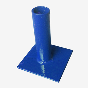 Material de construcción de edificios Ringlock Andamio Base de espiga recubierta de polvo para andamios