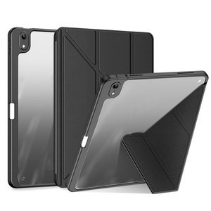 DUX DUCIS Tablet Case for <strong>iPad</strong> 10.9 2022 Magi <strong>2</strong> in 1 Leather PC TPU Auto Wake Sleep Feature <strong>Cover</strong> V Fold Stand - Product Image 2