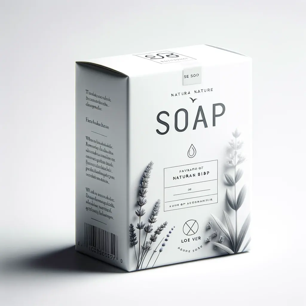Großhandel benutzerdefiniertes Logo einfach hart glänzend bio-Seifen-Verpackung Karton Papier-Schachteln für handgemachte Seife