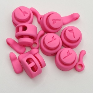 לייזר צבעוני מותאם אישית ניילון כבל מנעול toggle פקק פלסטיק מחרוזת חבל פקק