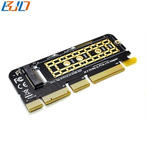 PCI-E 3.0 4x 8x 16x <strong>to</strong> M.2 NGFF M-Key Key B+M 2230 2242 2260 2280 M2 NVME SSD Converter Adapter Card with <strong>Heatsink</strong> - Product Image 2