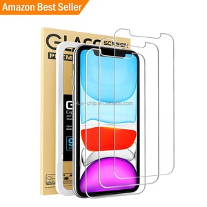 Ekran koruyucu için uyumlu iPhone 12 2 paketi temperli cam + 2 paketi kamera Lens koruyucu kolay kurulum ile HD temizle - Product Image 4