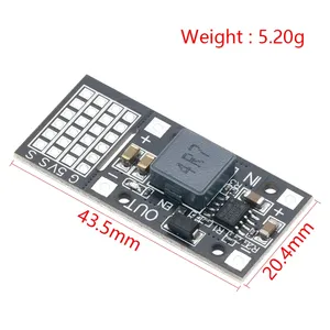 5 V 5 A Servo-Treibertakt-Steigerungsmodul SY8205/MP2482 6 Kanal Servo-Leistungstakt-Steuerungskabel für Arduino Raspberry Pi