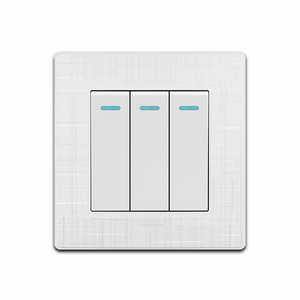 High Quality 1gang <strong>1</strong> <strong>Way</strong> Wall Switch with New Surface Stripe Design - Product Image 4