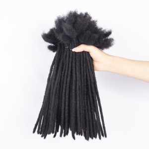 2025ต่อผมมนุษย์8-26นิ้วสีธรรมชาติแบบ dreadlock 100% ผมมนุษย์แบบ Afro Kinky OC - Product Image 3