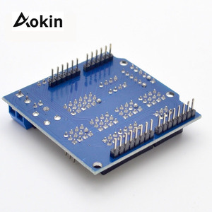 <strong>Sensor</strong> Shield V5.0 <strong>sensor</strong> expansion board <strong>for</strong> UNO MEGA R3 V5 <strong>for</strong> <strong>Arduino</strong> electronic building blocks of robot parts