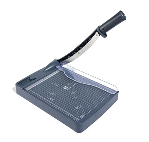 Mini kağıt kesme makinesi giyotin kesici A4 kesim uzunluğu masaüstü kağıt kesme makinesi kartları için güvenlik kesici kafa ile - Product Image 1