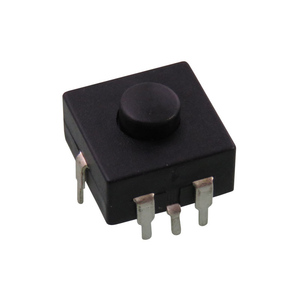 7-Pin nero 12*12mm PCB terminale di chiusura di plastica torcia elettrica interruttore a pulsante struttura elettronica On-On-On-On-On Touch Switch - Product Image 3