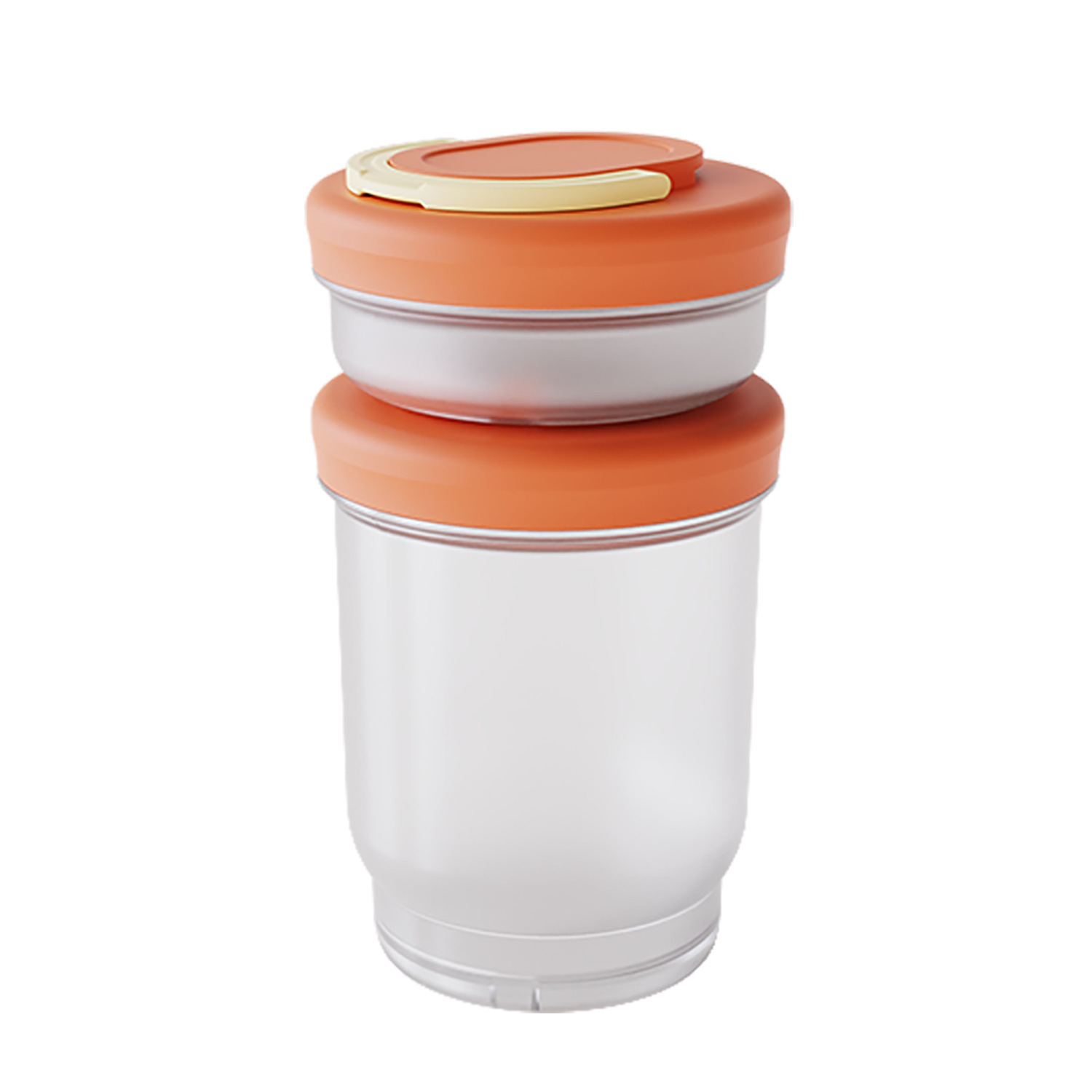 Double couche 760ml orange