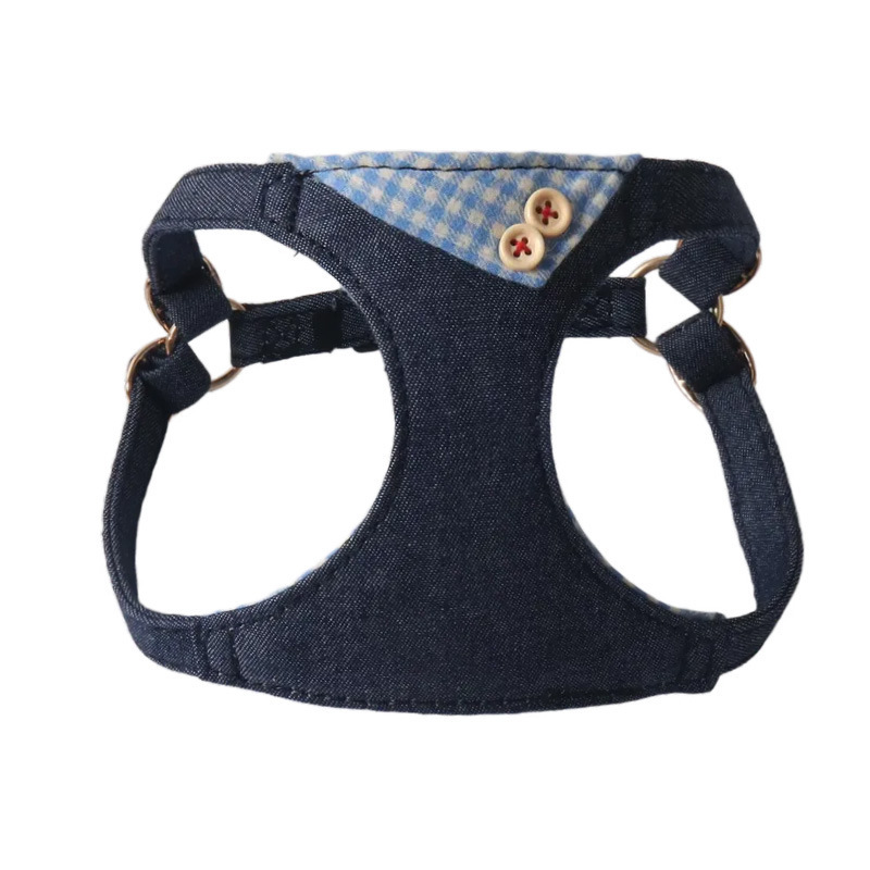 Harnais gilet bleu
