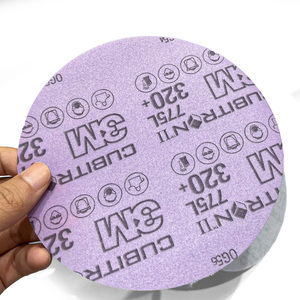 3M Stikitディスクフックとループ5 in 3M II Hookitフィルムディスク775Lコーティングカット切断角度フルート紫 - Product Image 2