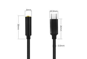 3.5mm tip C Aux adaptörü USB C tipi 3.5mm kulaklık kulaklık adaptör jak - Product Image 3