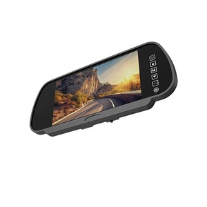 7&quot; <strong>Mirror</strong> Monitor 2 Cameras Input Rear View Android <strong>GPS</strong> Monitor Android <strong>GPS</strong> Navigation Monitor for Truck - Product Image 1