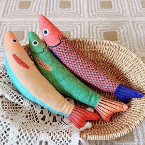 Catnip Mariscos Pescado Masticar Juguetes Autoestimulantes Aliviar el aburrimiento Dientes Moler Resistente a mordeduras Artefacto divertido para Catnip - Product Image 2