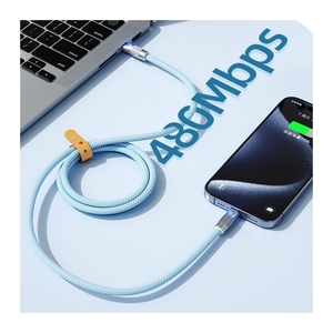 OEM Bold renkli 100W tipi c hızlı şarj kablosu iphone15 için yeni usb veri pd kablo cep telefonu için şarj kabloları - Product Image 4