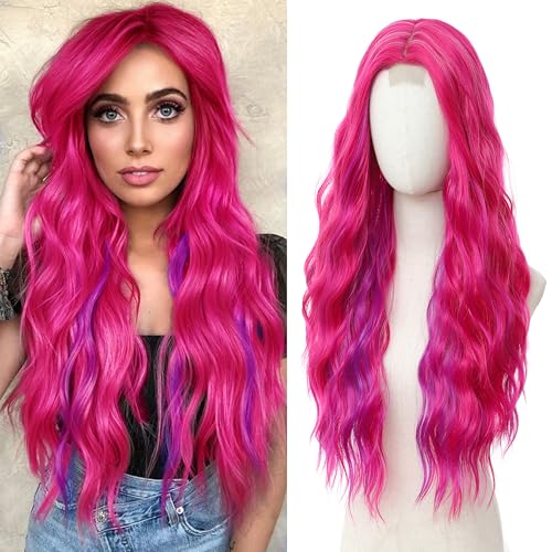 Hot Pink mix Purple
