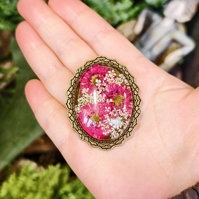 Rose brooch