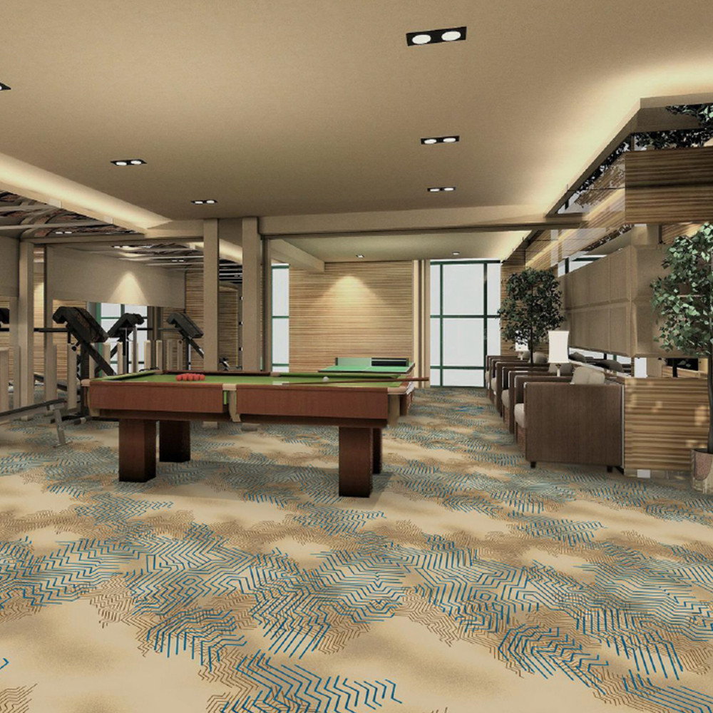 Tapis de salle de billard