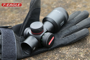 Toptan t-kartal SR 2x28 RG silah nişan dürbünü uzun mesafe aralığı optik kapsam paralaks ayarı Sight darbeye kapsam Mounts ile - Product Image 5