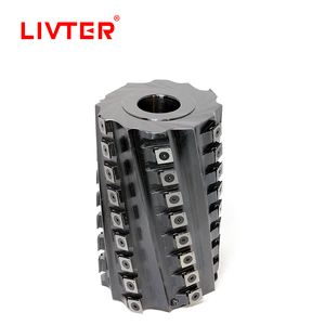 家具厂刨木机用LIVTER重型R150螺旋刀盘钢螺旋刀盘 - Product Image 2