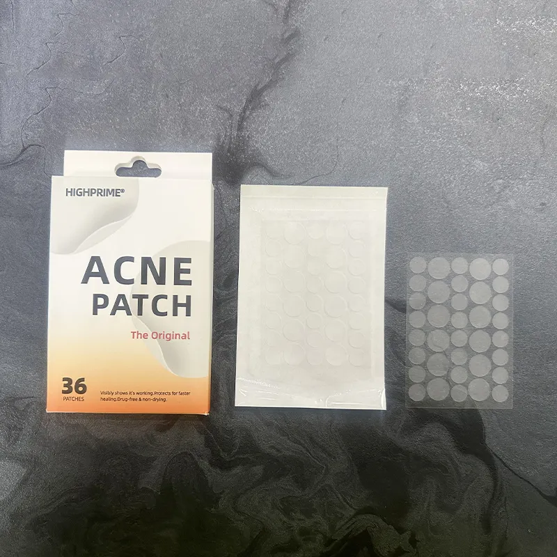 Customized Packing Tea Tree Oil Invisible Waterproof Hydrocolloid Spot Acne Healing Pimple Patches For Skin Care