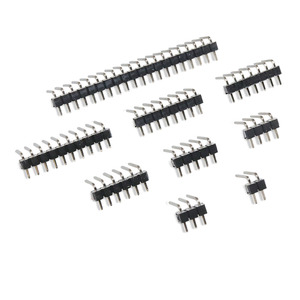 専門メーカー<span class=keywords><strong>2.54mm</strong></span>直角単列ピンヘッダーオス90度ニードルコネクタ - Product Image 5