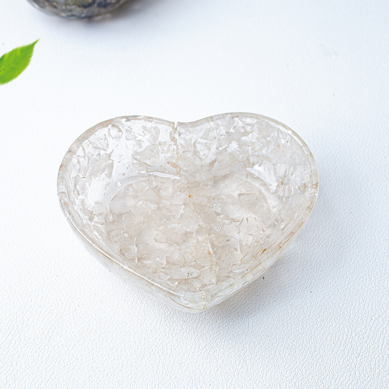 colorful White crystal