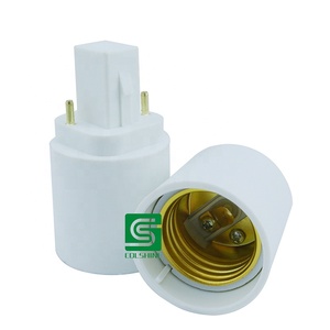 G24からE27ランプソケットアダプターLED電球ベースアダプターホルダーコンバーター - Product Image 1