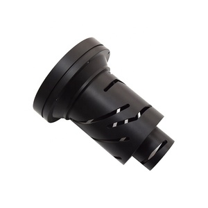 黑色阳极氧化6061-T6铝数控加工加工铝传感器