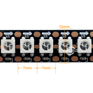 Indirizzabile RGB WS2812B WS2811 5V 5050 RGB Pixel luce Led striscia 1-5M 30 60 144Led 3pin 4pin striscia Led - Product Image 2