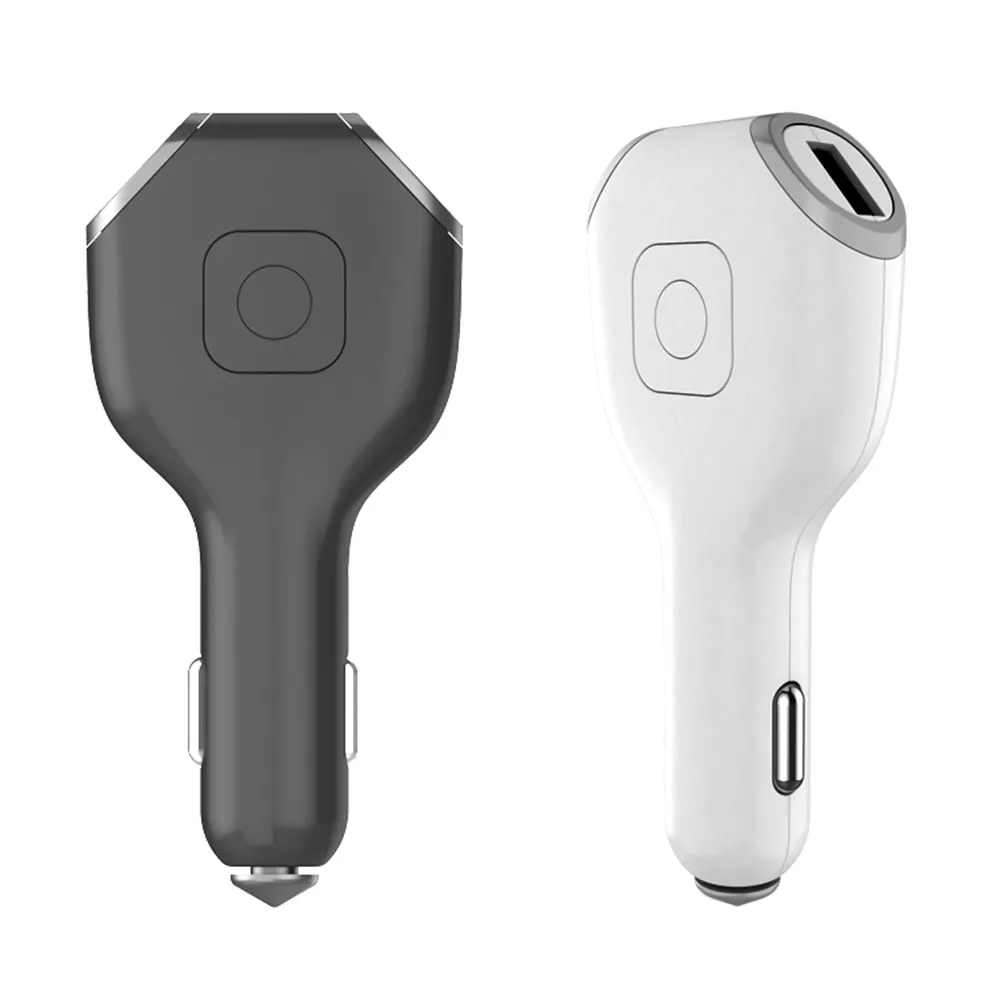 OEM dual USB car charger GPS tracker for vehicle, support GSM+GPS+wifi+LBS multiple positioning