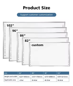 Xách tay yjzn 82 83 86 96 102 106 inch hồng ngoại 20-điểm cảm ứng điện tử bảng cho đại học lớp học sử dụng - Product Image 4