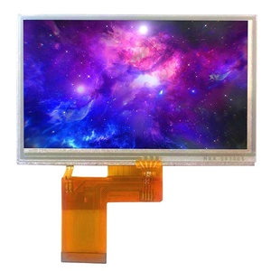 4,3 pulgadas 800*480 resolución IPS LCD RGB interfaz Módulo de pantalla táctil de alto brillo - Product Image 1