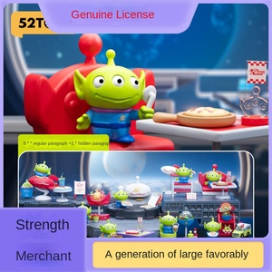 52TOYS <strong>Toy</strong> Story Series Three-Eyed Pizza Planet Blind Box Hand-Made Model Trendy Mystery <strong>Toy</strong> Gift with Frozen Characters - Product Image 2