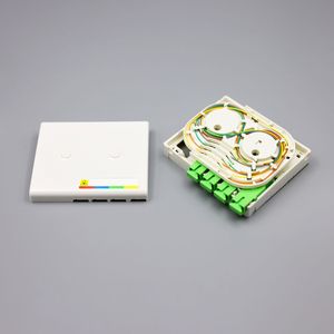 Kapalı 2-Port S04F FTTH Terminal kutusu WiFi POE 4G 3G TCP ağ desteği ATB Fiber optik açık ağ plastik Terminal kutusu - Product Image 4