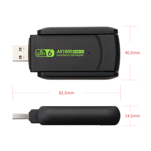 RTL8832BU yonga seti AX1800 Wlan alıcı sürücü ücretsiz Dual Band Dongle USB 3.0 WiFi 6 ağ kartı - Product Image 5