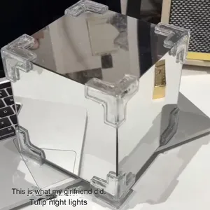 Xiaohongshu Style DIY Rubik's Cube Night Light LED Light <strong>Source</strong> 5V <strong>Input</strong> Creative Gift Idea - Product Image 3