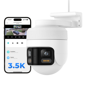 IMILAB EC6 3.5KカメラHD解像度180 ° ビュー防水カメラ双方向オーディオ付きフルカラーナイトビジョン屋外セキュリティ