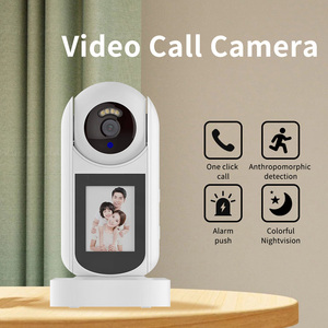 X8 2MP Dual Lens Dual Screen Video Call <strong>Camera</strong> Two Way Voice Full Color Night Vision Indoor Wifi Smart <strong>Camera</strong> - Product Image 2